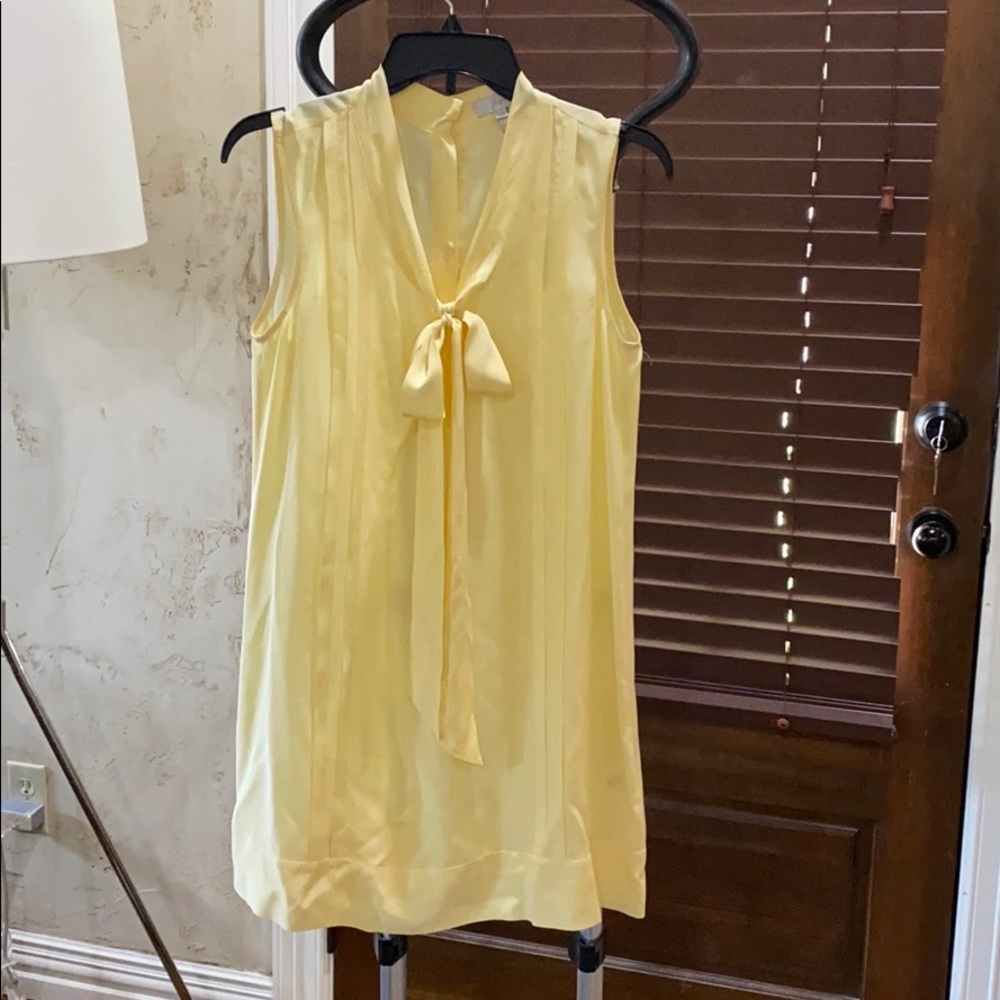 Yellow dress